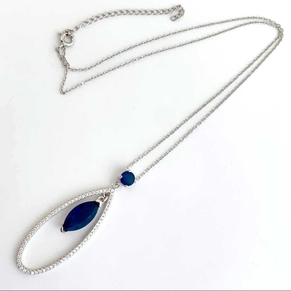 🆕Sterling Silver 925 Pendant With Chain